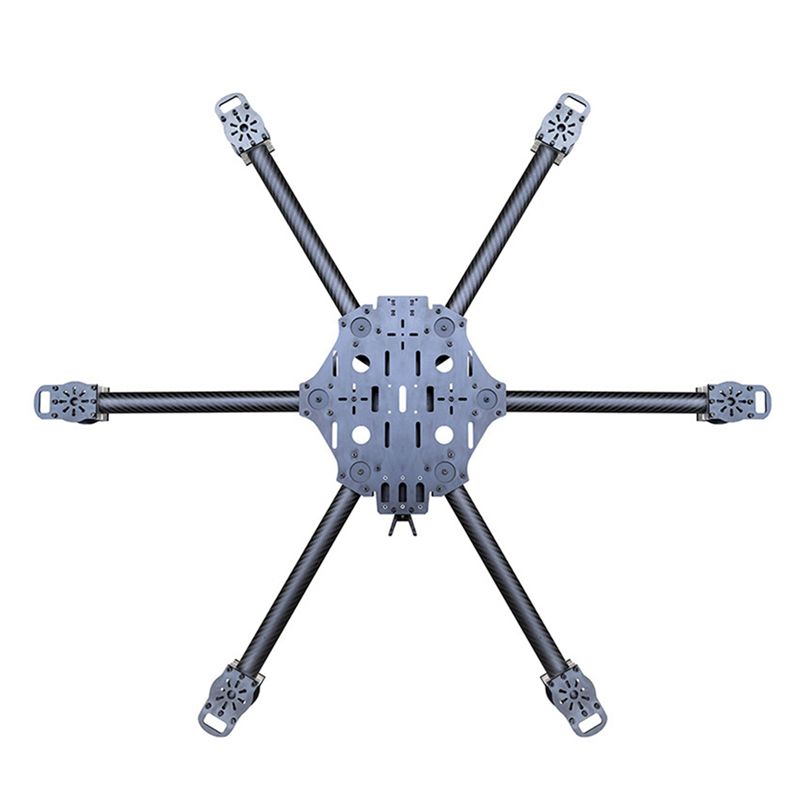 Drone Kit Hexacopter - B04C-Hexacopter-Rahmenkit für FPV-Quadcopter-Drohne, Upgrade-Rahmen, robust und