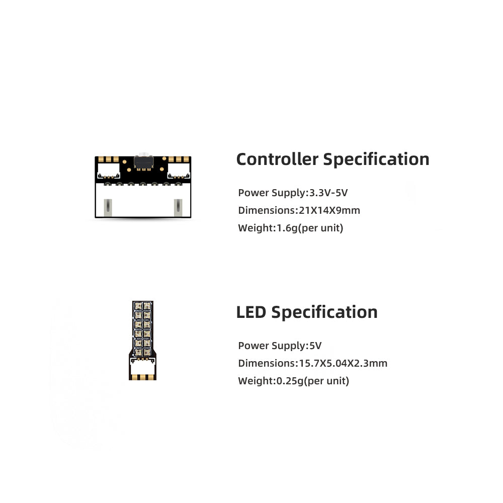 HGLRC RS Racing LED 4er-Set 28 – Drone Kit Plug And Play Bewertung und Preis